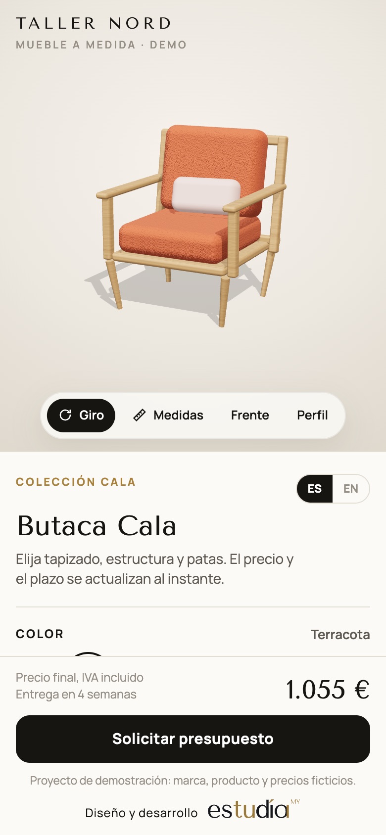 Taller Nord — Versión móvil